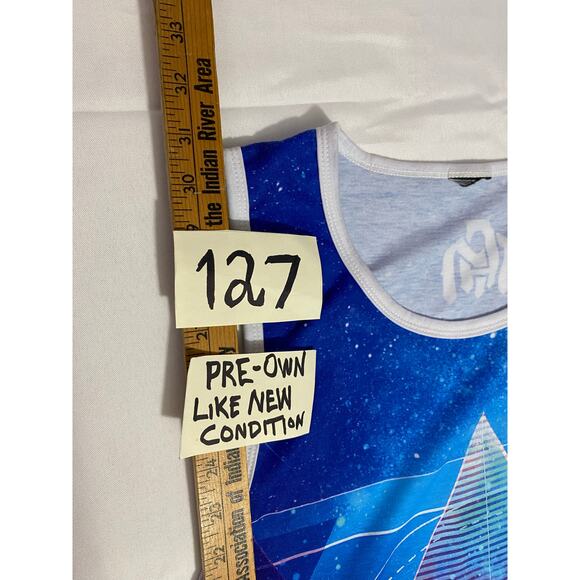 Into The Am Celestial Prism Tee Club Tank Music Rave Festival 21x31 Size Medium - Picture 3 of 8